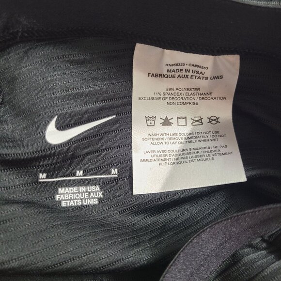 NEW Nike Womens Pro Elite Running Shorts DA2997-026 Size M Black - Picture 3 of 4